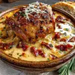 marry me chicken soup with sun-dried tomatoes - featured image