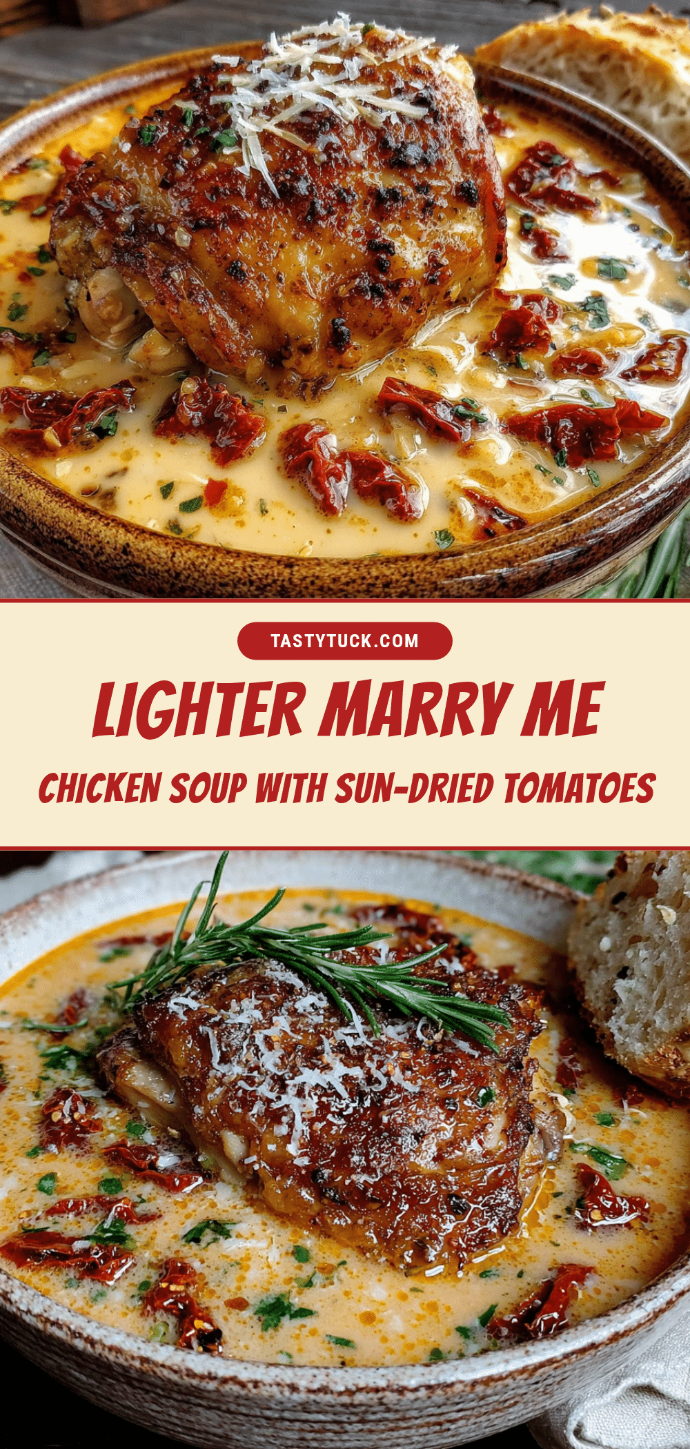 marry me chicken soup with sun-dried tomatoes recipe