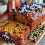 moist chocolate chip pumpkin banana bread - featured image