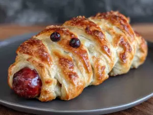 mummy hot dogs with crescent dough - featured image
