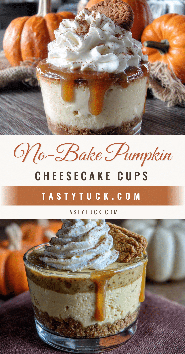 no-bake pumpkin cheesecake cups recipe