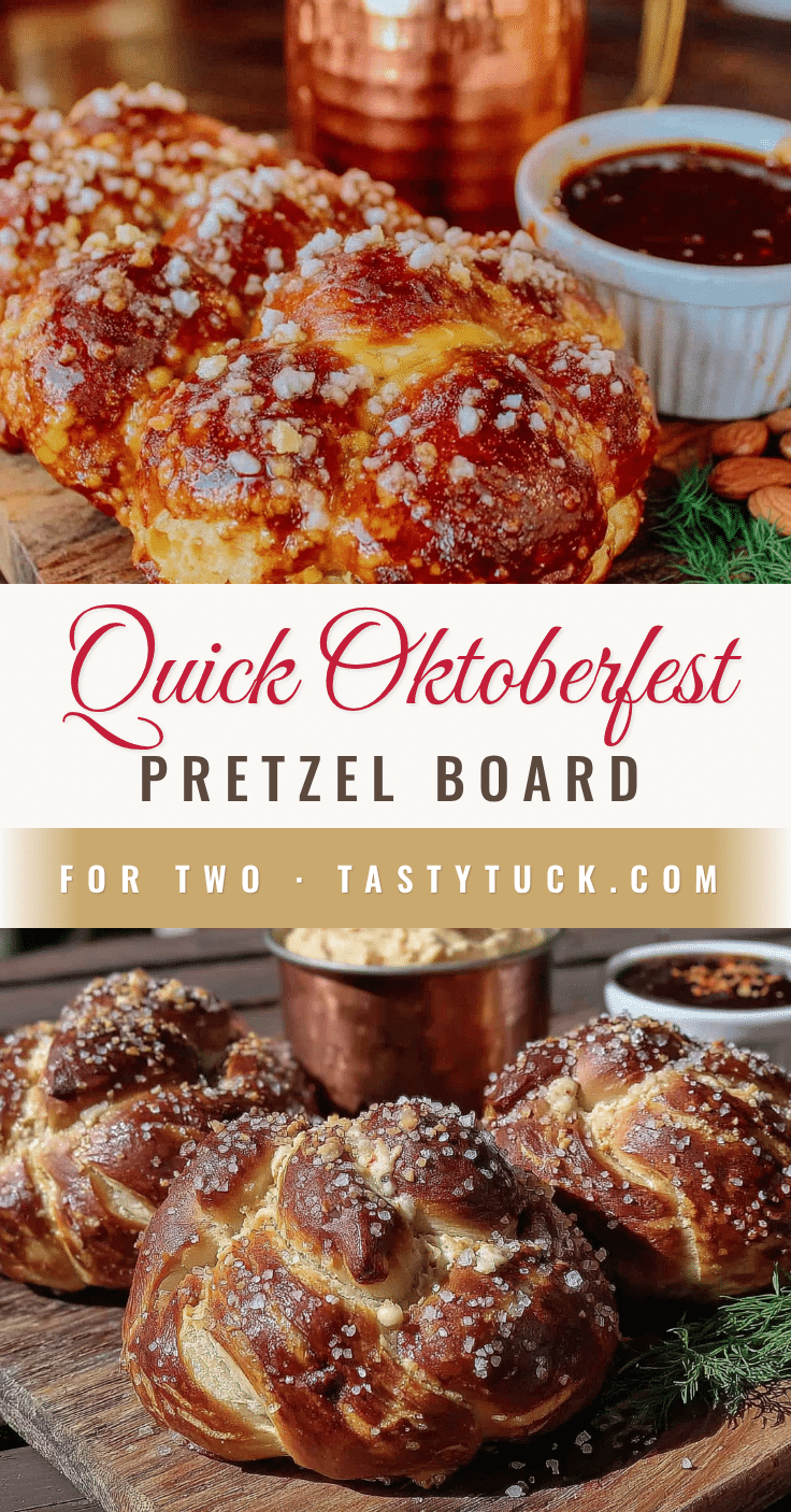 oktoberfest pretzel board for two recipe
