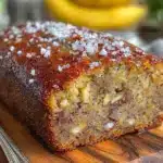 one-bowl banana walnut bread - featured image