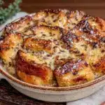 overnight pumpkin french toast bake - featured image