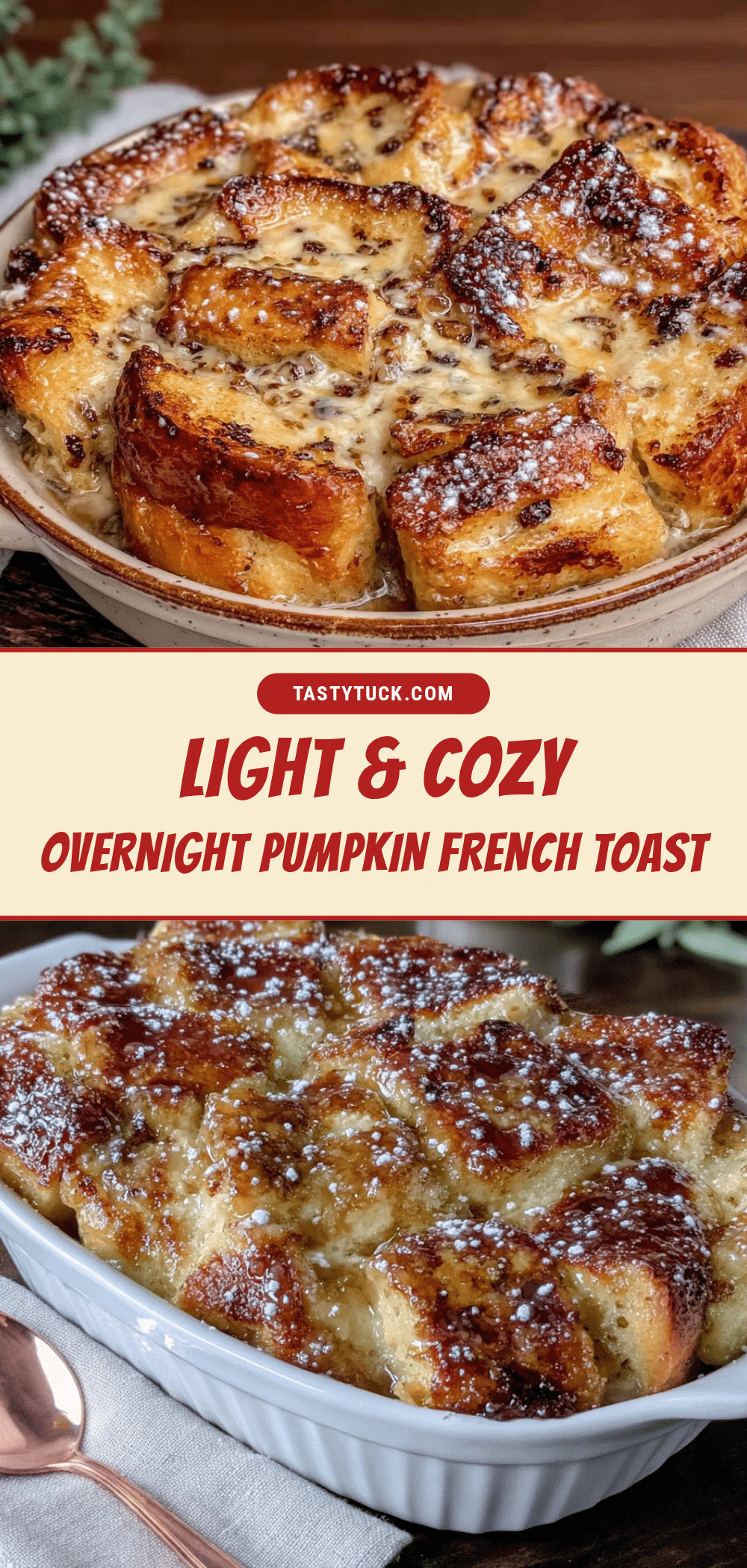 overnight pumpkin french toast bake recipe