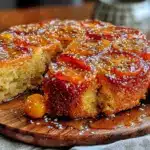 persimmon upside-down cake - featured image