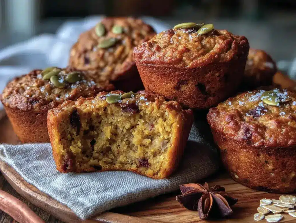 pumpkin baked oatmeal cups - featured image