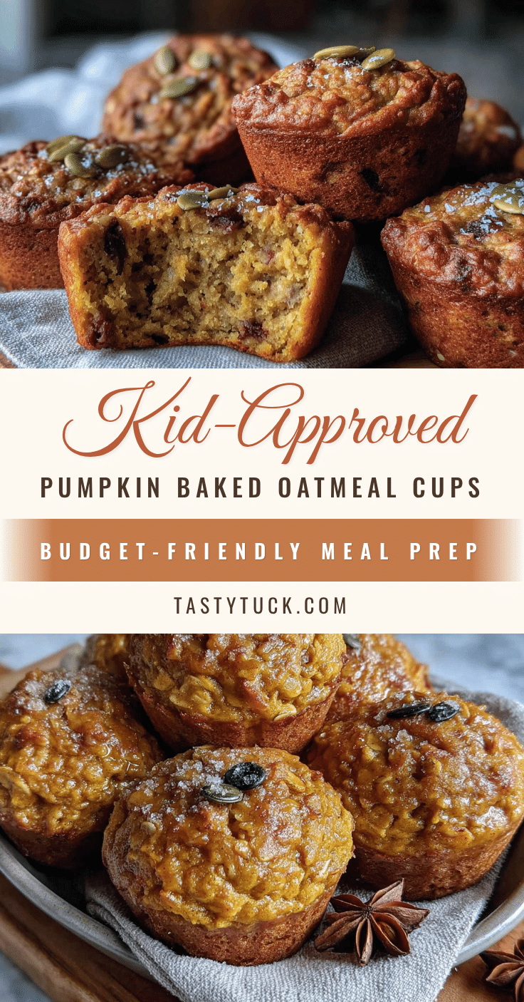 pumpkin baked oatmeal cups recipe