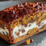 pumpkin chocolate chip bread - featured image