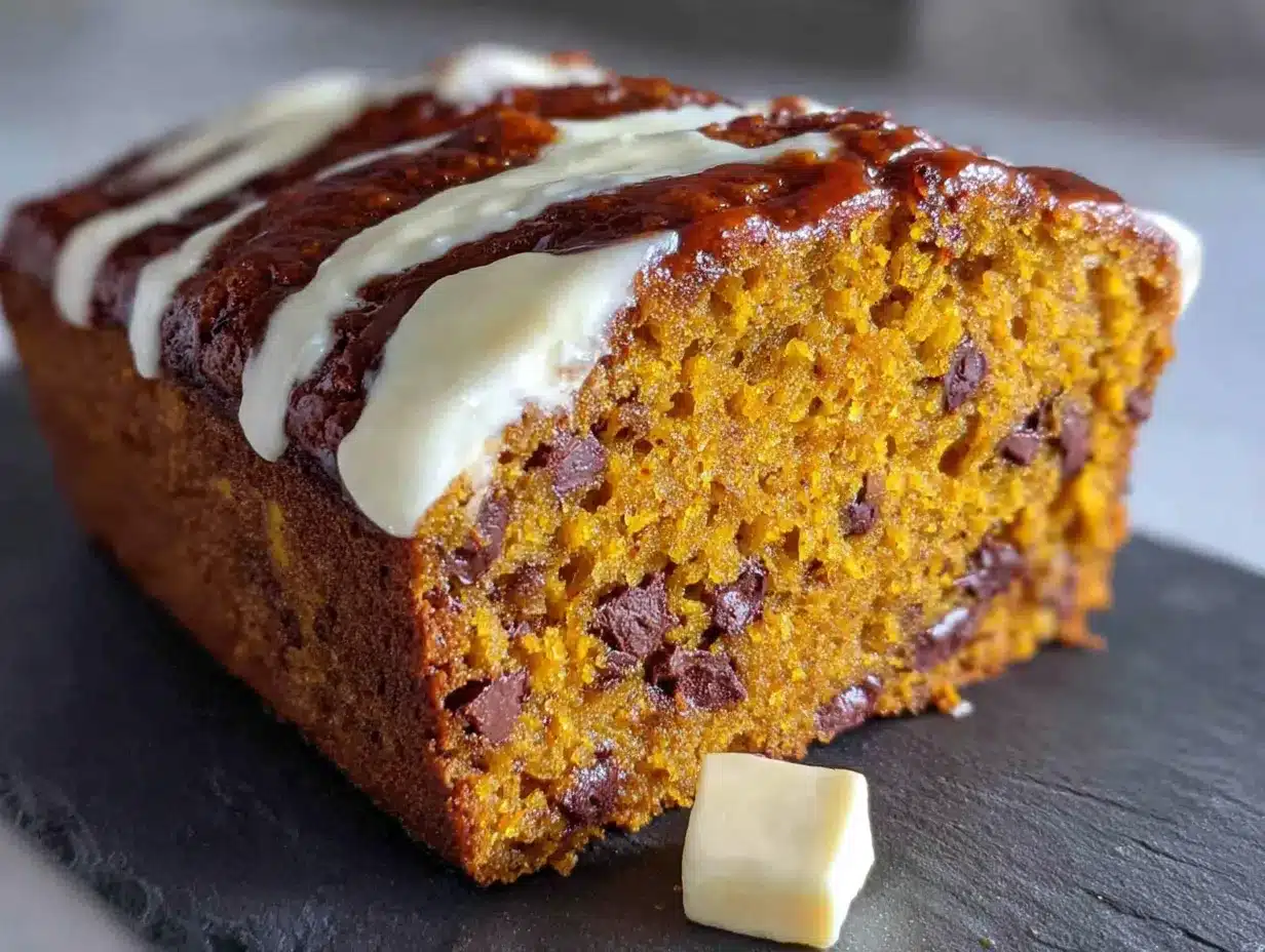 pumpkin chocolate chip bread preparation steps