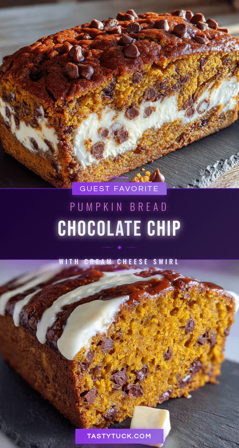 pumpkin chocolate chip bread recipe