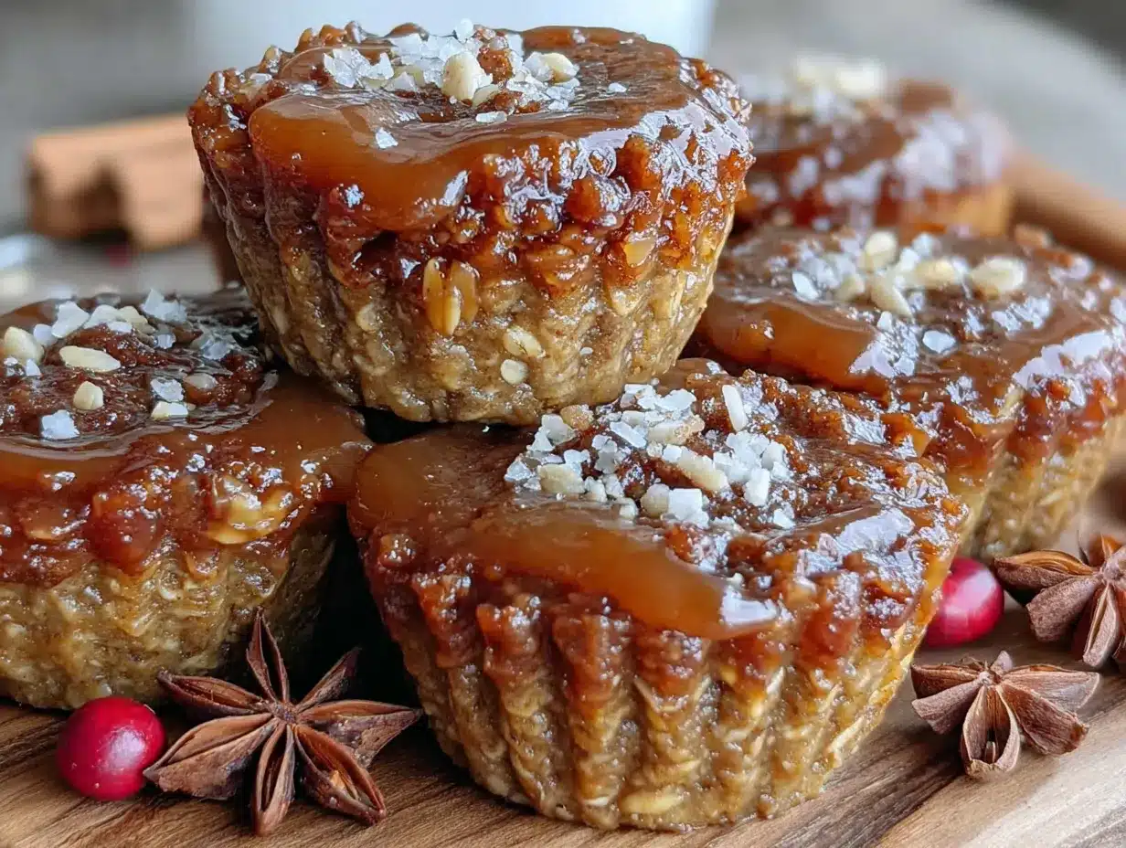 pumpkin pie spice baked oatmeal cups preparation steps