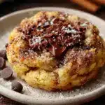 pumpkin snickerdoodle cookies with chocolate chips - featured image