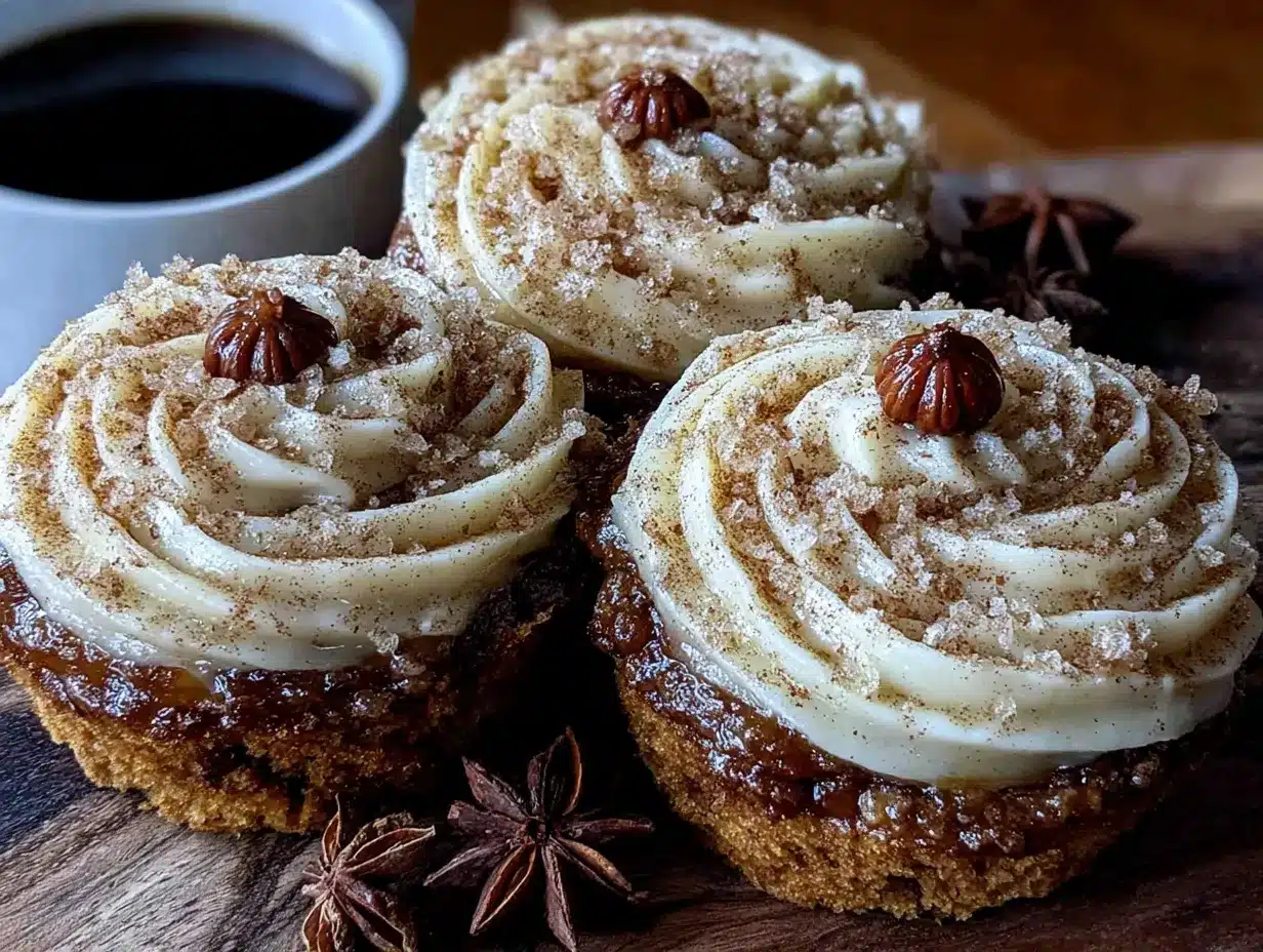 pumpkin spice latte cupcakes preparation steps