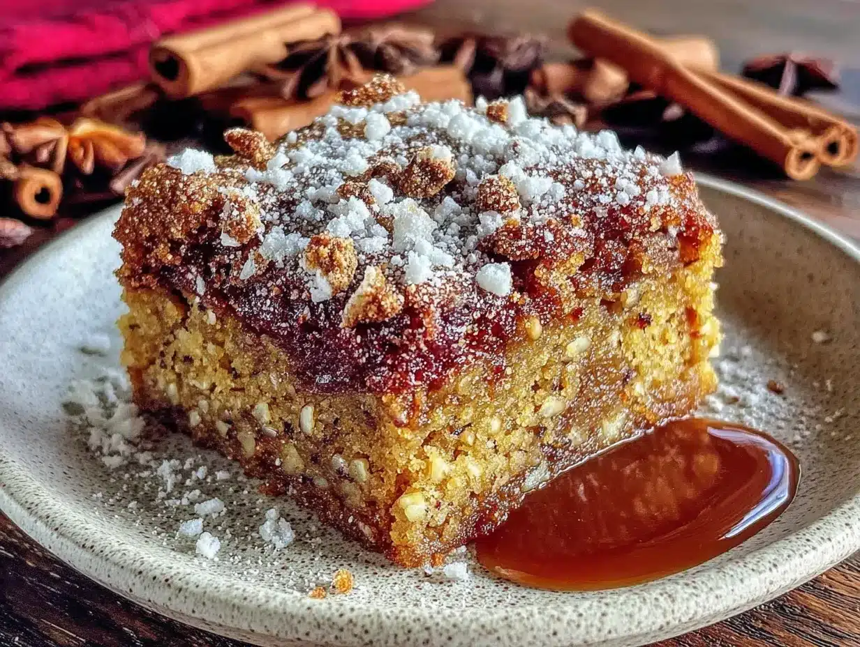 pumpkin spice snickerdoodle blondies preparation steps