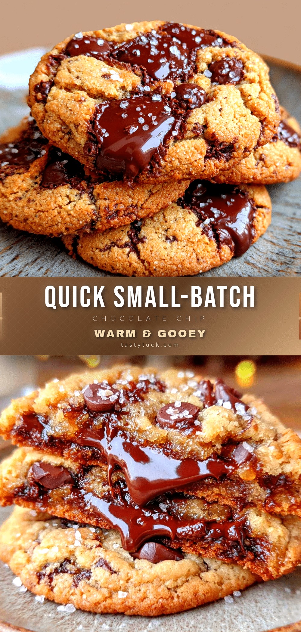 small batch chocolate chip cookies recipe