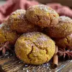 small batch pumpkin snickerdoodles - featured image