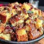 Sourdough stuffing with sausage and sage - featured image