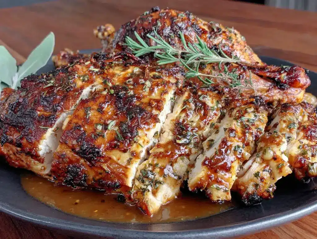 spatchcock turkey - featured image