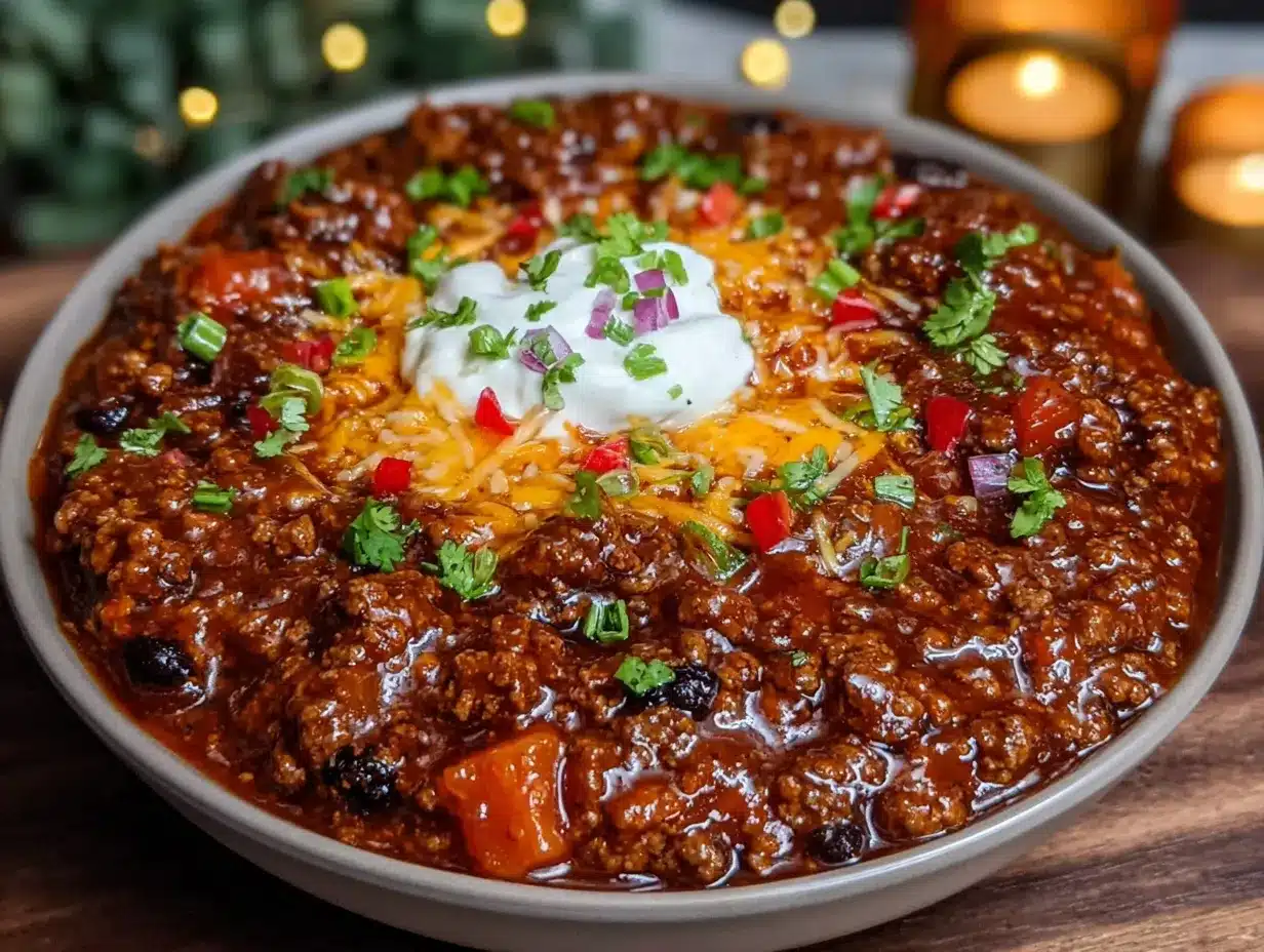 turkey chili with black beans preparation steps