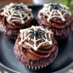 Wholesome Chocolate Spiderweb Cupcakes - featured image