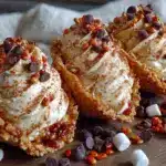 wholesome mini pumpkin charcuterie cones for kids - featured image