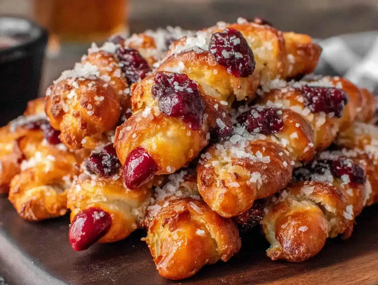 witch finger pretzel bites - featured image
