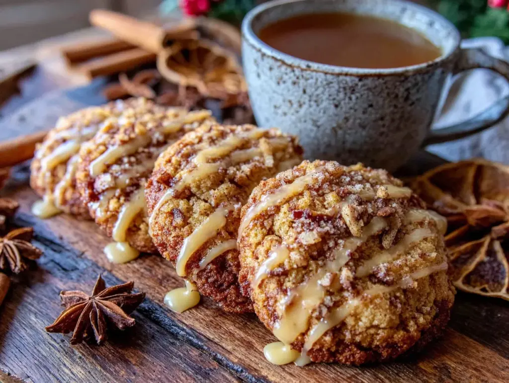 apple cider cookies - featured image