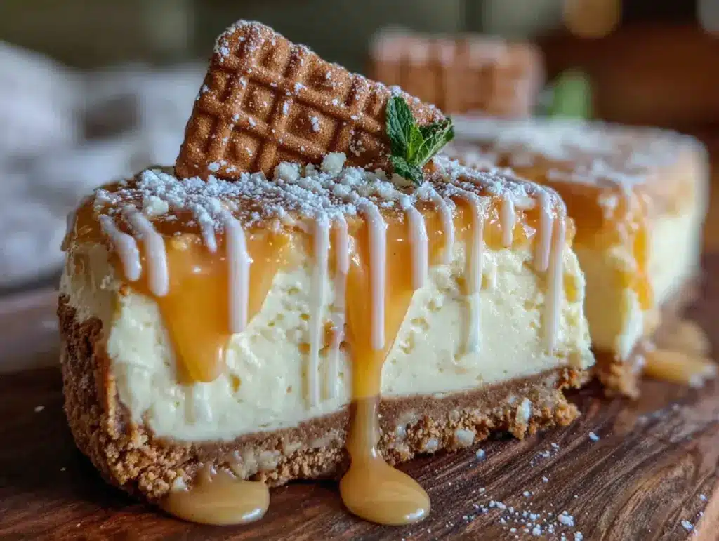 Biscoff cheesecake bars - featured image