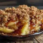 brown butter apple crisp - featured image