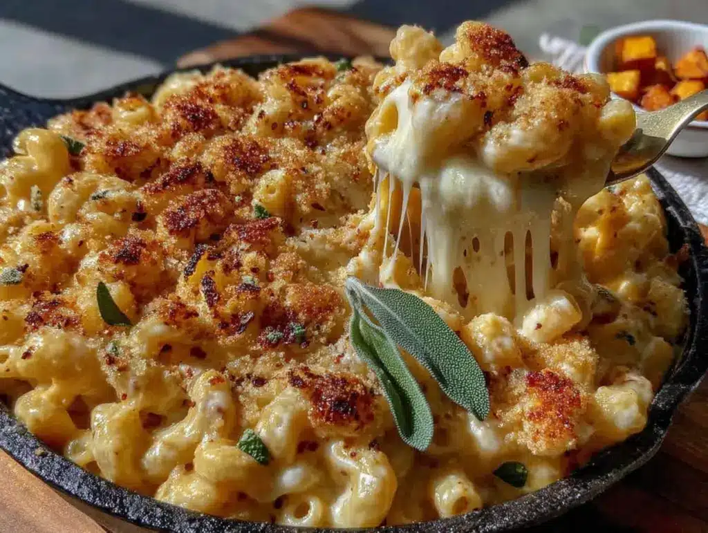 butternut squash mac and cheese - featured image