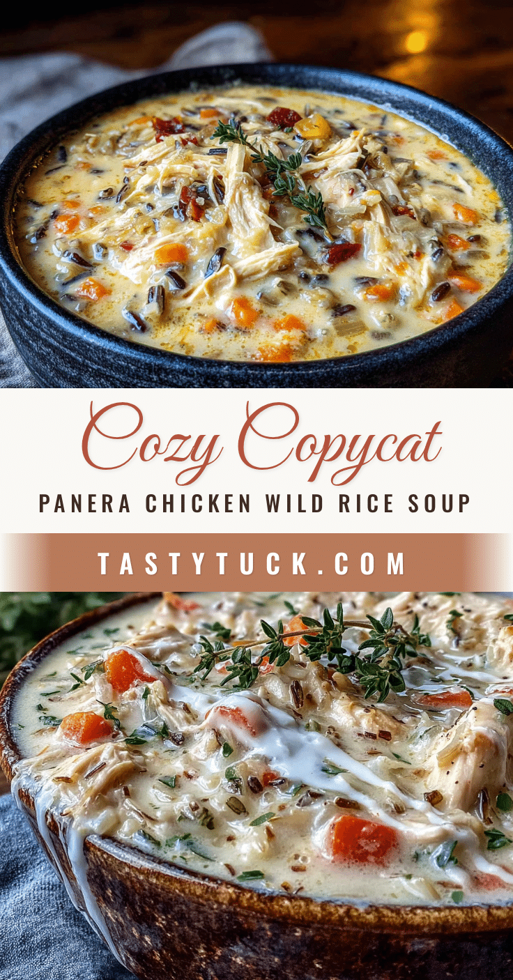 copycat panera chicken wild rice soup recipe