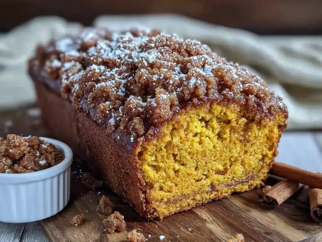 cozy pumpkin bread - featured image