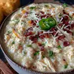 creamy white chicken chili - featured image