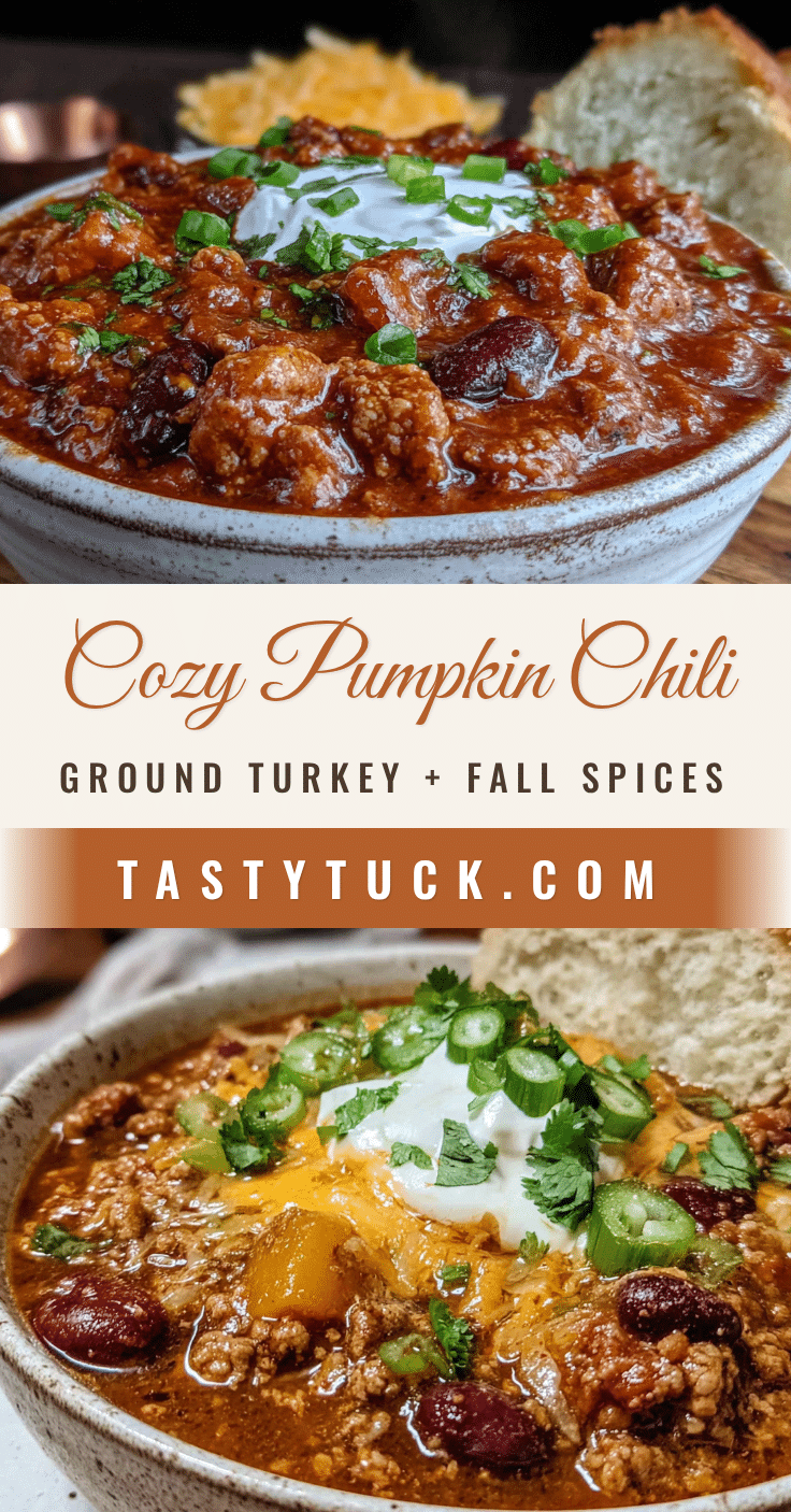 ground turkey pumpkin chili recipe