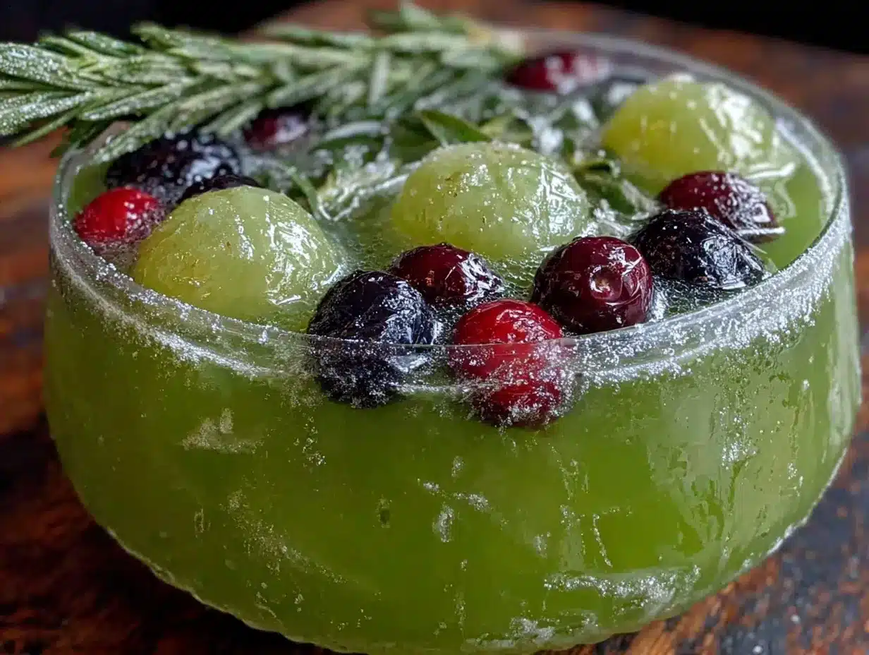 halloween punch preparation steps