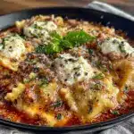 lighter one-pot lasagna soup - featured image