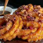 maple roasted acorn squash rings - featured image