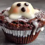 Spooky Ghost Marshmallow Pop Cupcakes - featured image
